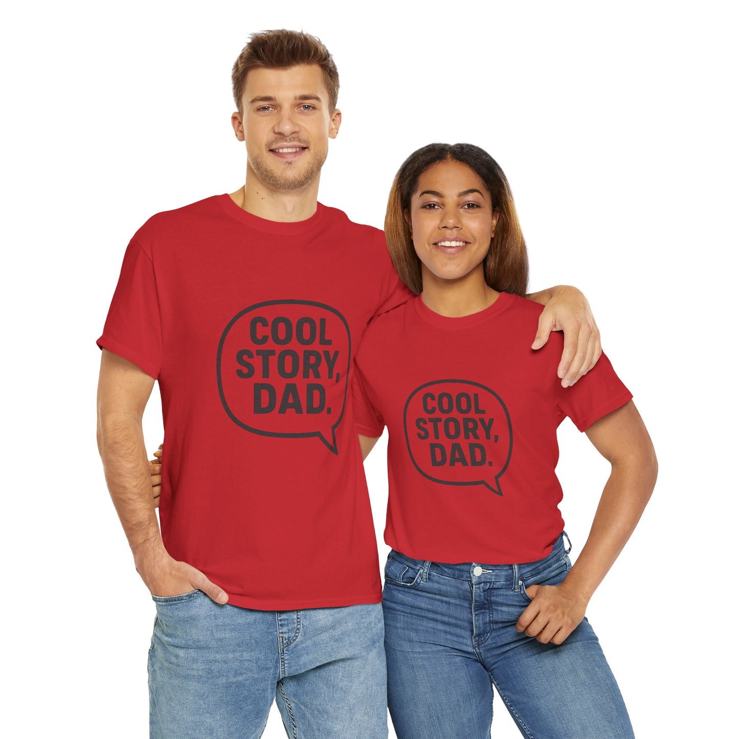 Cool Story Dad Tee | Father's Day Gift, Dad Humor Shirt, Unisex Statement Tee, Casual Gift for Him, Funny Graphic Tee