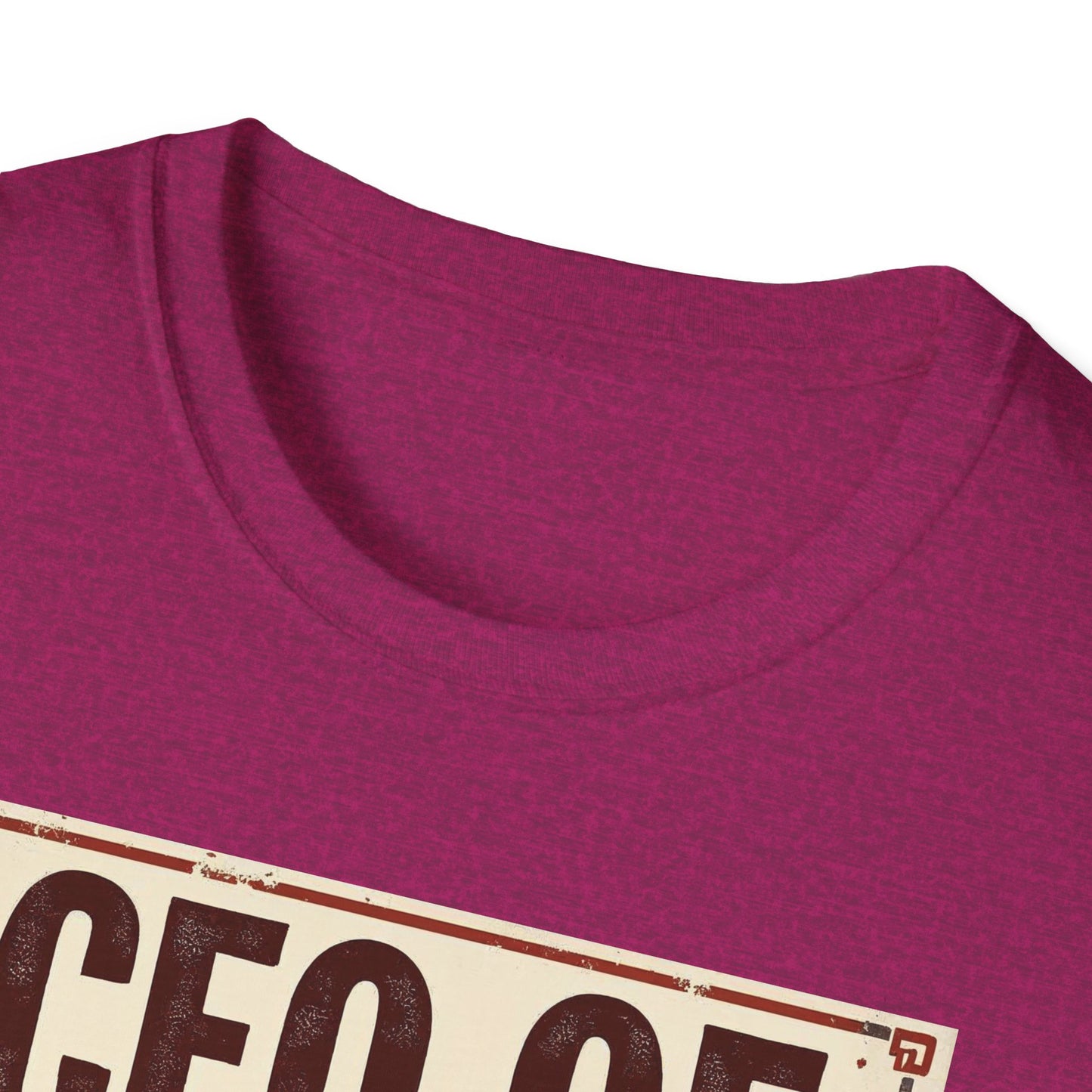 CEO of Amen Corner Unisex T-Shirt, Funny Gift for Men, Graphic Tee, Casual Wear, Unique Humor Shirt