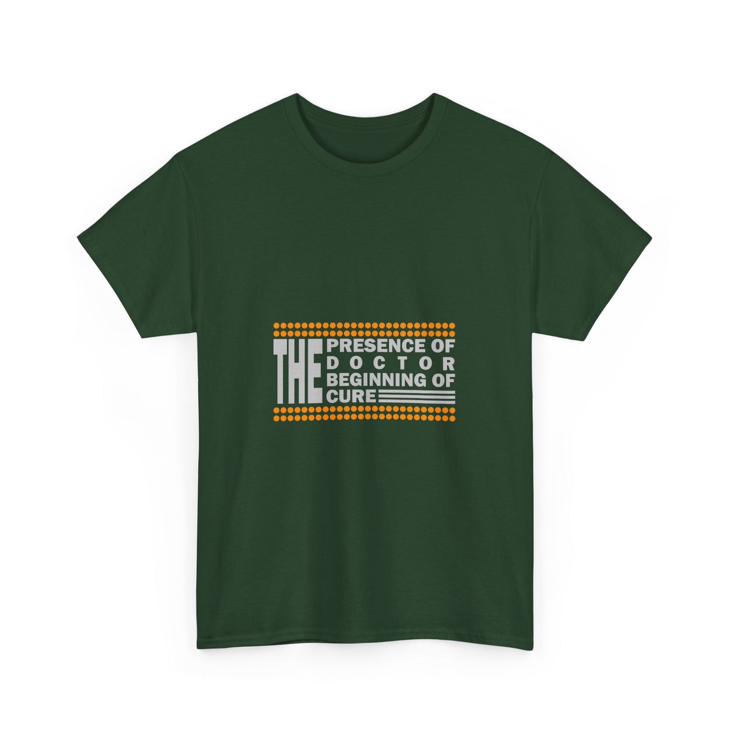 The Presence of Doctor Tee, Unisex T-Shirt, Medical Humor Gift, Doctor's Day, Healthcare Apparel, Patient’s Cure Shirt