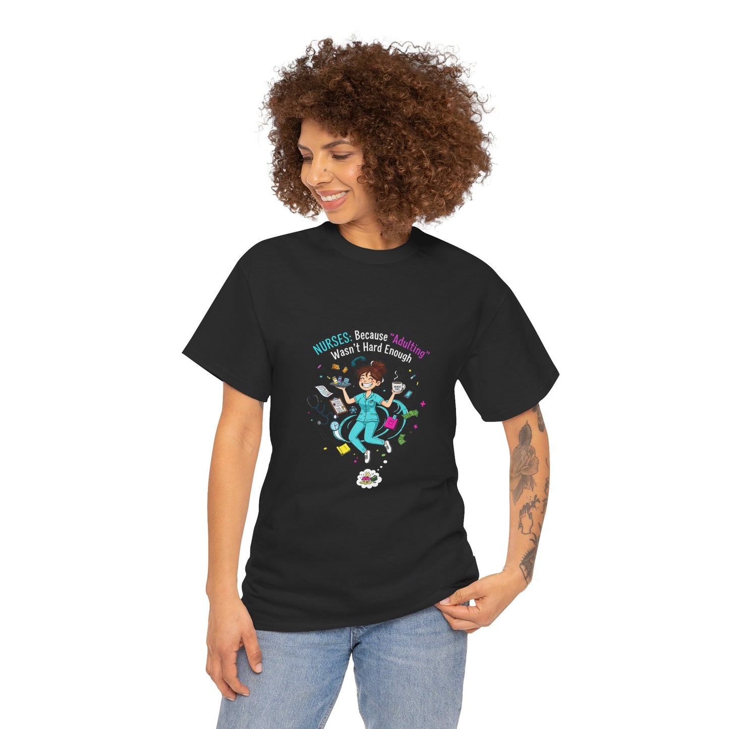 Fun Adventure T-Shirt, Unisex Heavy Cotton Tee for Outdoor Lovers, Gift for Travelers, Casual Wear, Adventure Seekers