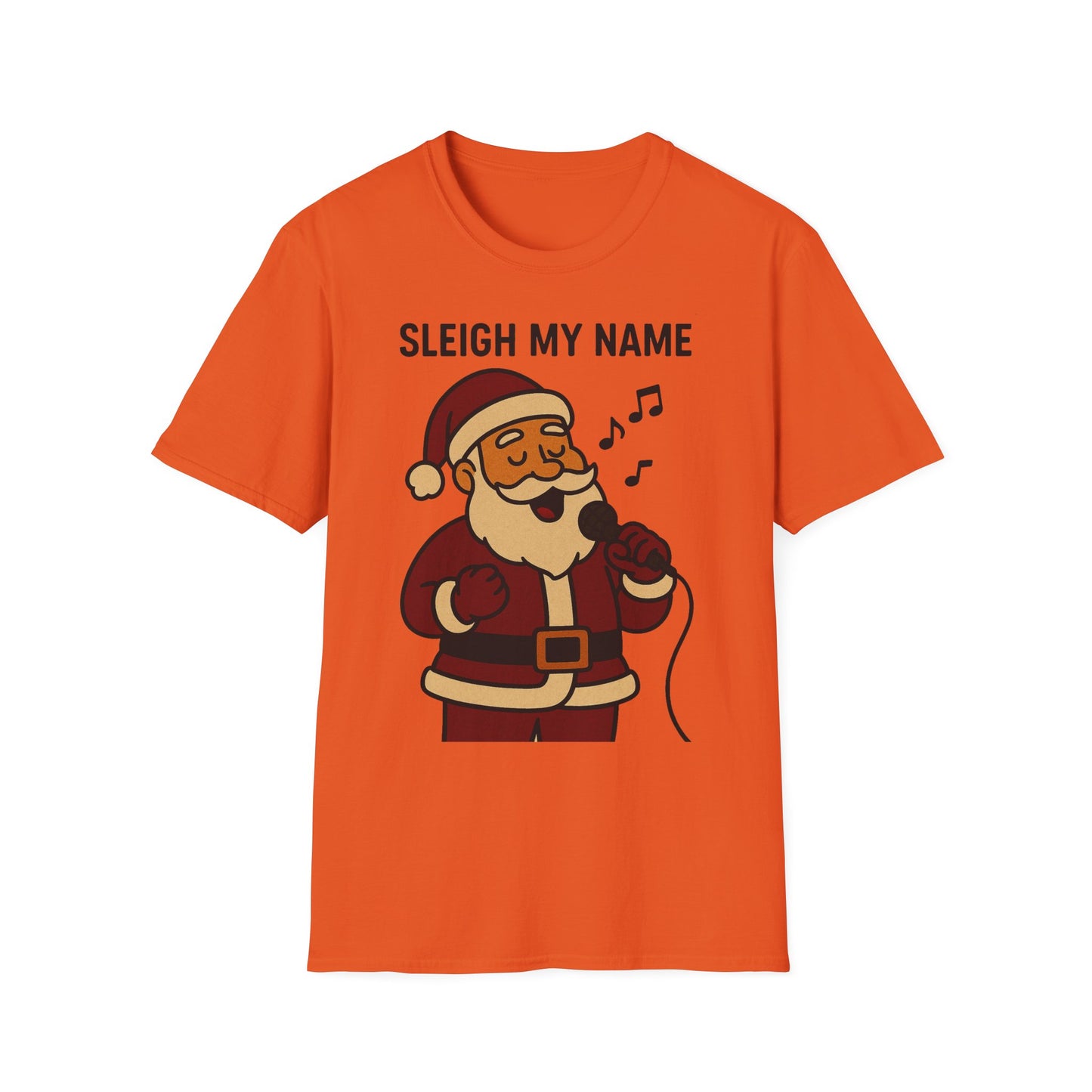 Santa Sleigh My Name Unisex T-Shirt