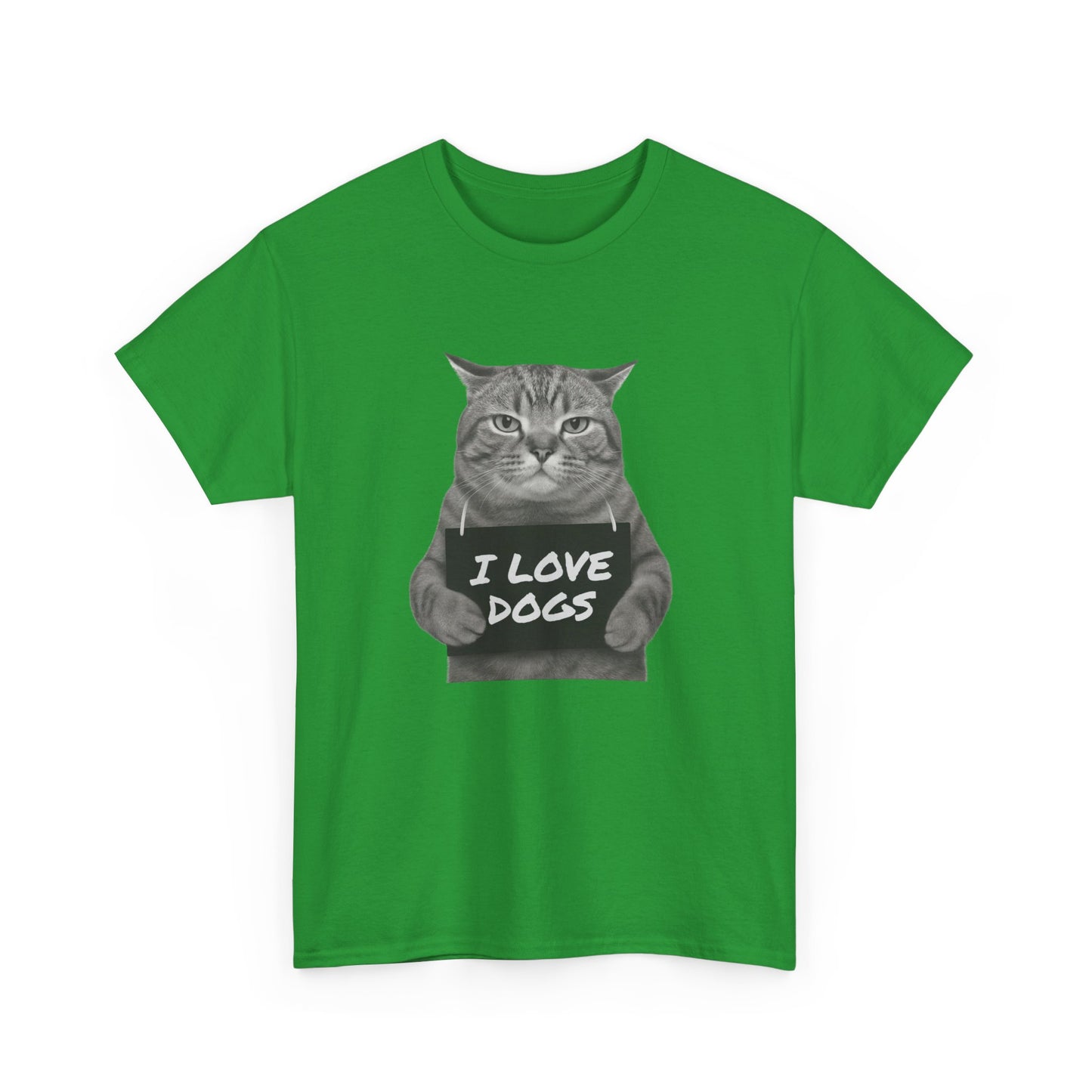 Cute Pet Lover Tee, I Love Dogs Cat Shirt, Animal Lovers Gift, Funny Graphic Tee, Unisex Cotton T-Shirt
