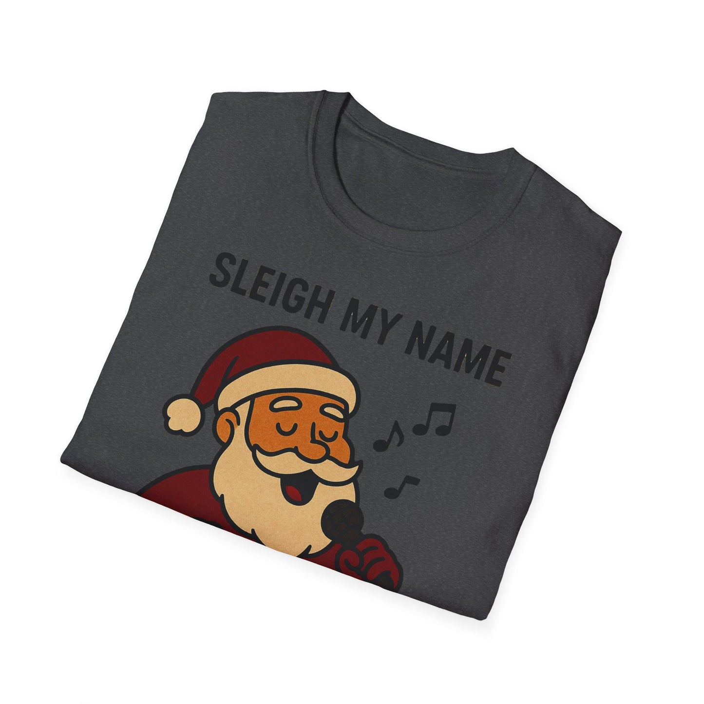 Santa Sleigh My Name Unisex T-Shirt