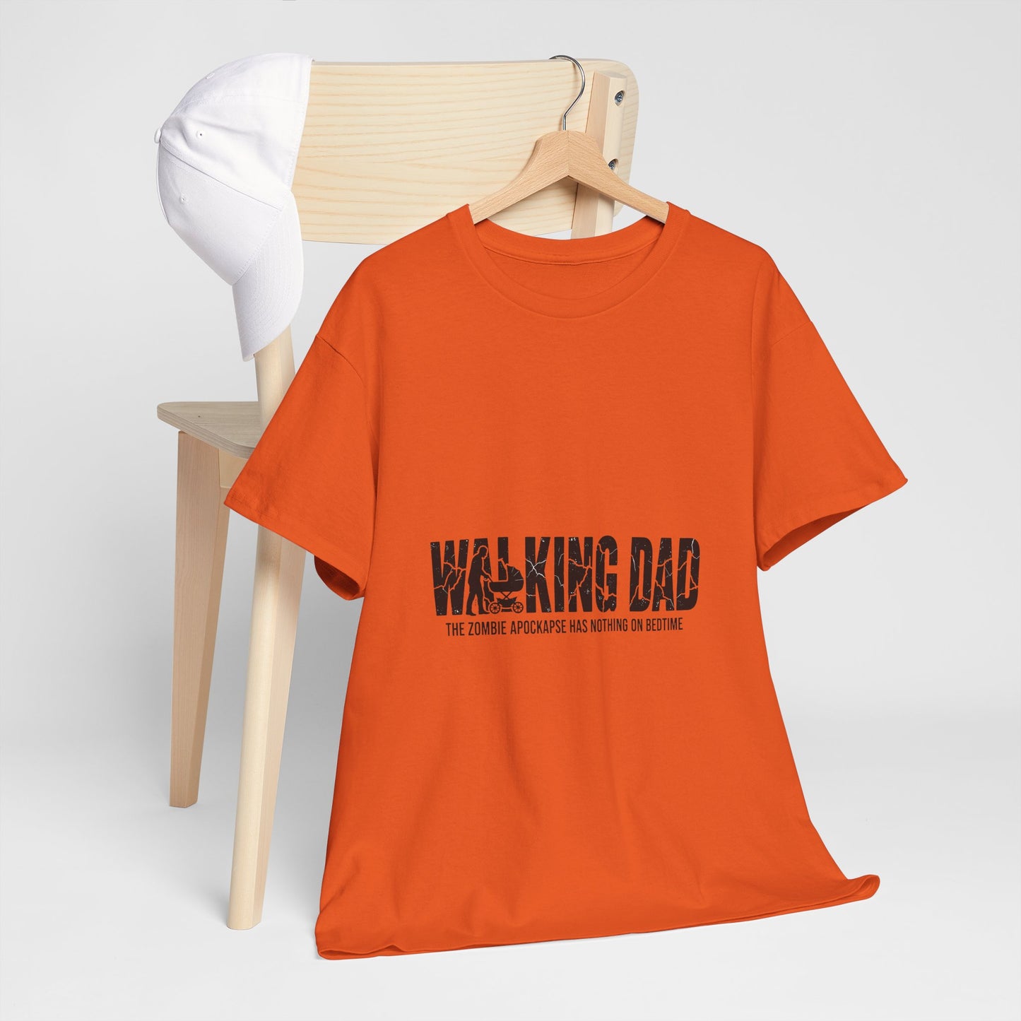 Walking Dead/Dad Funny - Unisex Heavy Cotton Tee for DADs