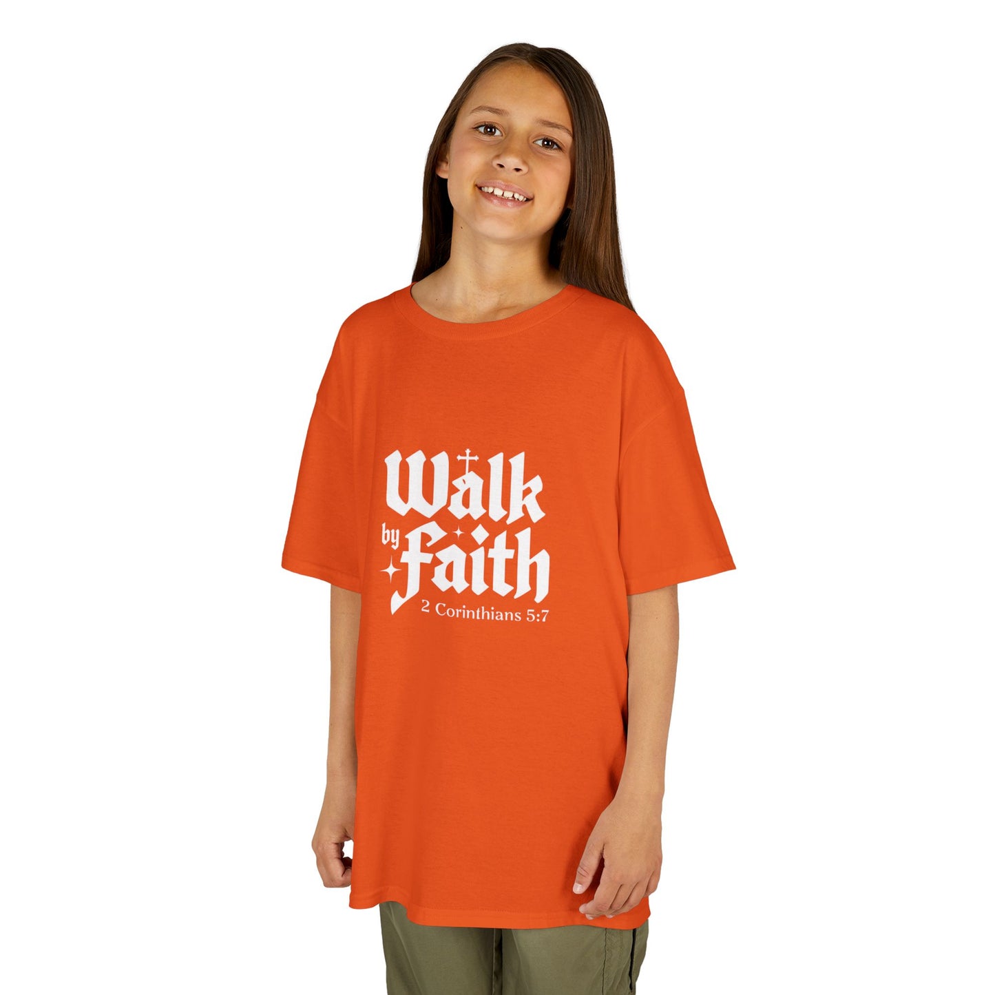 Kids Faith-Inspired Tee, Inspirational Kids Shirt, Religious T-Shirt for Kids, Christian Youth Apparel, Biblical Quote Tee