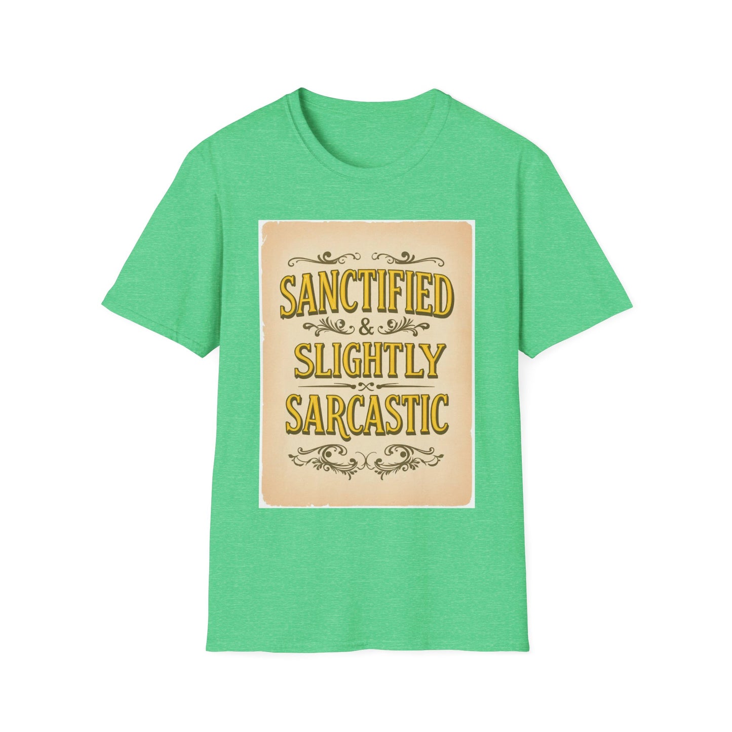 Sanctified & Slightly Sarcastic Unisex T-Shirt | Funny Graphic Tee for Everyday Wear, Gift for Friends, Humor Shirt, Casual Outfit, [...]