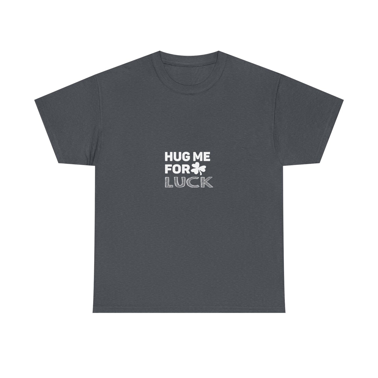 Lucky Hug Unisex Tee, Casual Wear, Gift for Friends, Good Luck Shirt, Birthday Gift, Positive Vibes