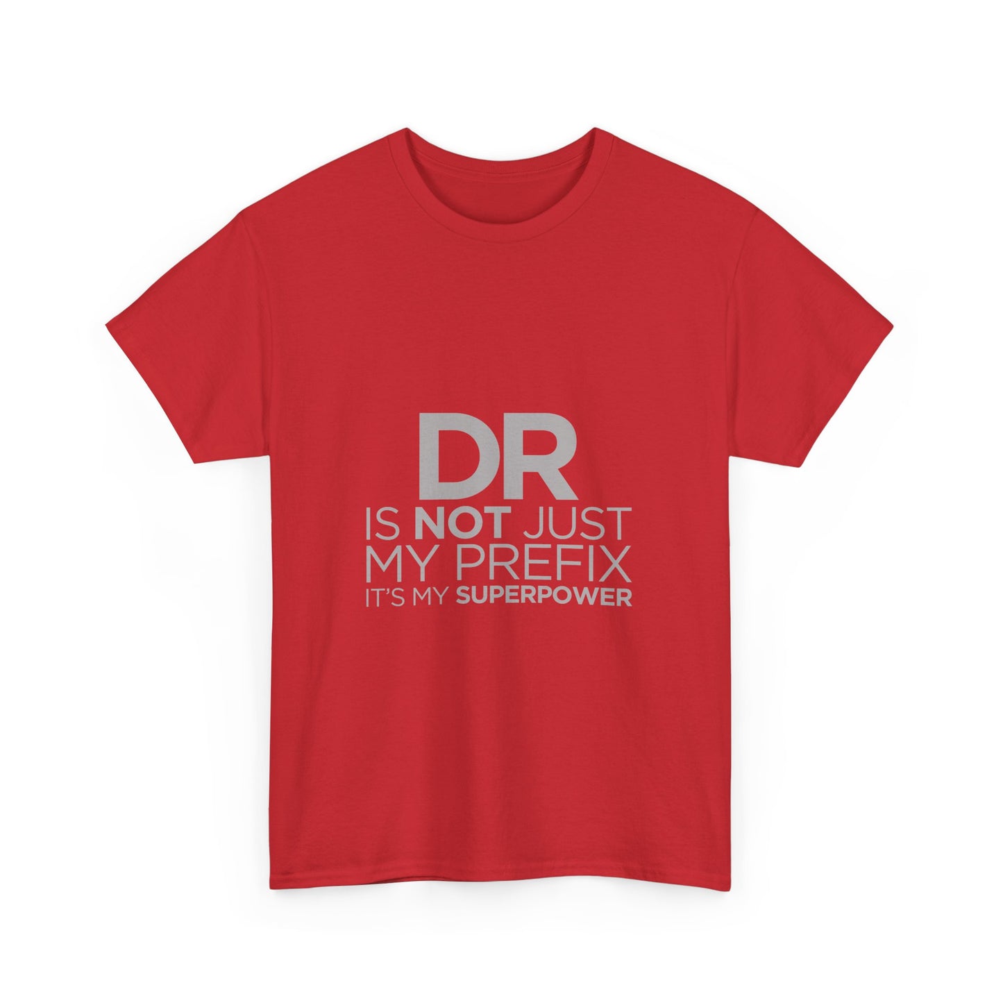 Doctor Superpower Tee | Unisex Heavy Cotton Shirt for Medical Professionals, Graduation Gift, Doctor Appreciation, Funny Gift