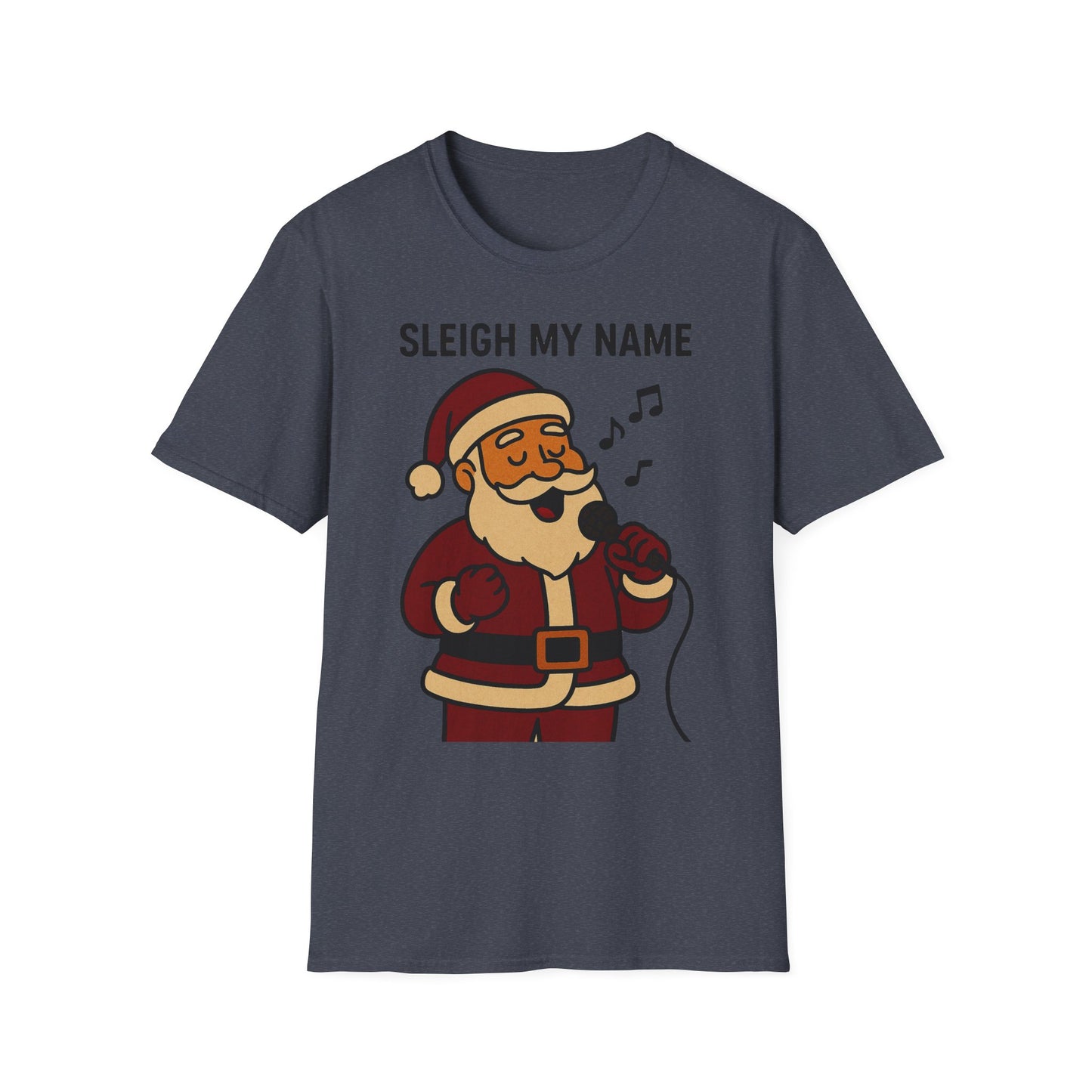 Santa Sleigh My Name Unisex T-Shirt