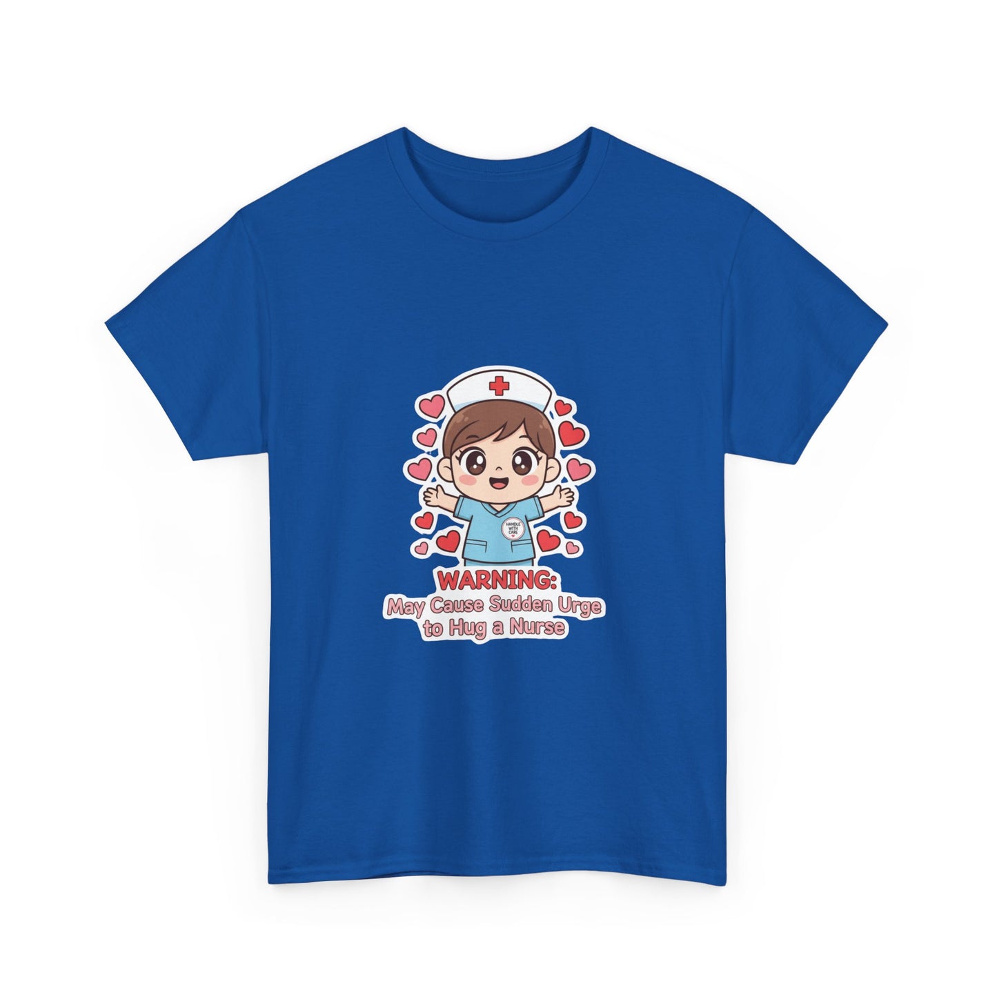 Nurse Humor Tee, Unisex Heavy Cotton Tee for Healthcare Workers, Cute Nurse Shirt, Gift for Nurses, Funny Medical Apparel, Casual T-Shirt