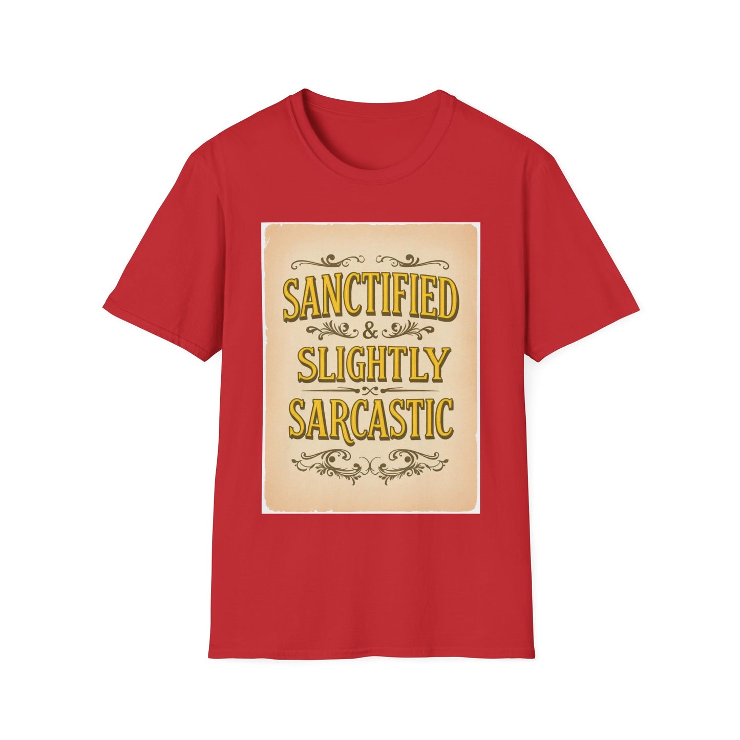 Sanctified & Slightly Sarcastic Unisex T-Shirt | Funny Graphic Tee for Everyday Wear, Gift for Friends, Humor Shirt, Casual Outfit, [...]