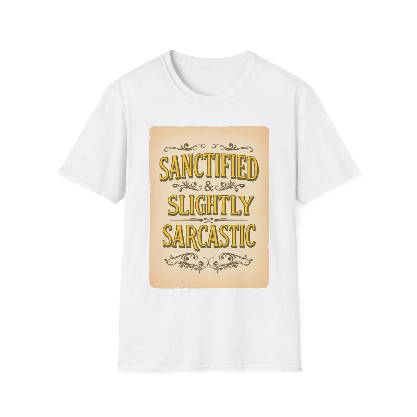Sanctified & Slightly Sarcastic Unisex T-Shirt | Funny Graphic Tee for Everyday Wear, Gift for Friends, Humor Shirt, Casual Outfit, [...]