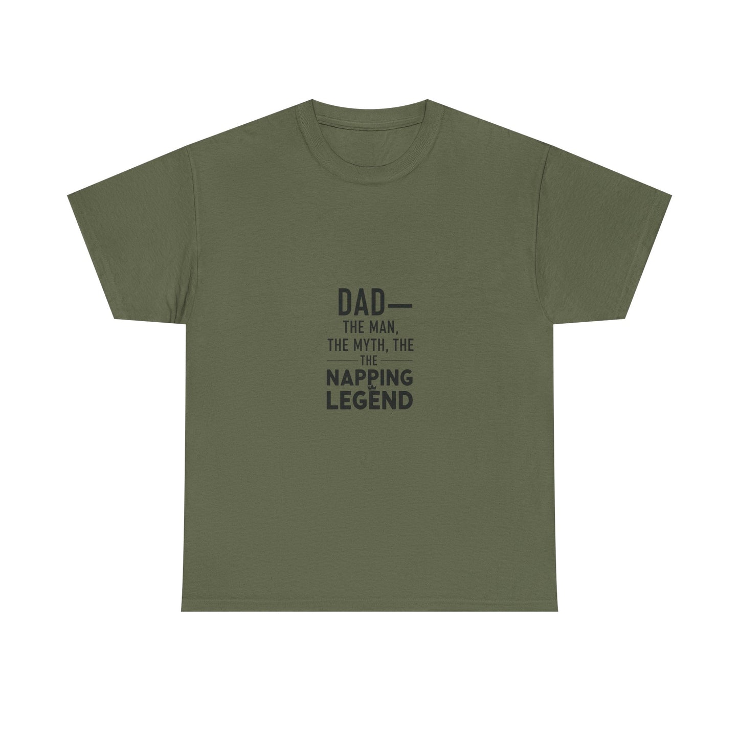 Dad Napping Legend Tee, Father's Day Gift, Funny T-Shirt, Unisex Cotton Tee, Gift for Dad, Cool Dad Shirt, Personalized Father's Day Apparel