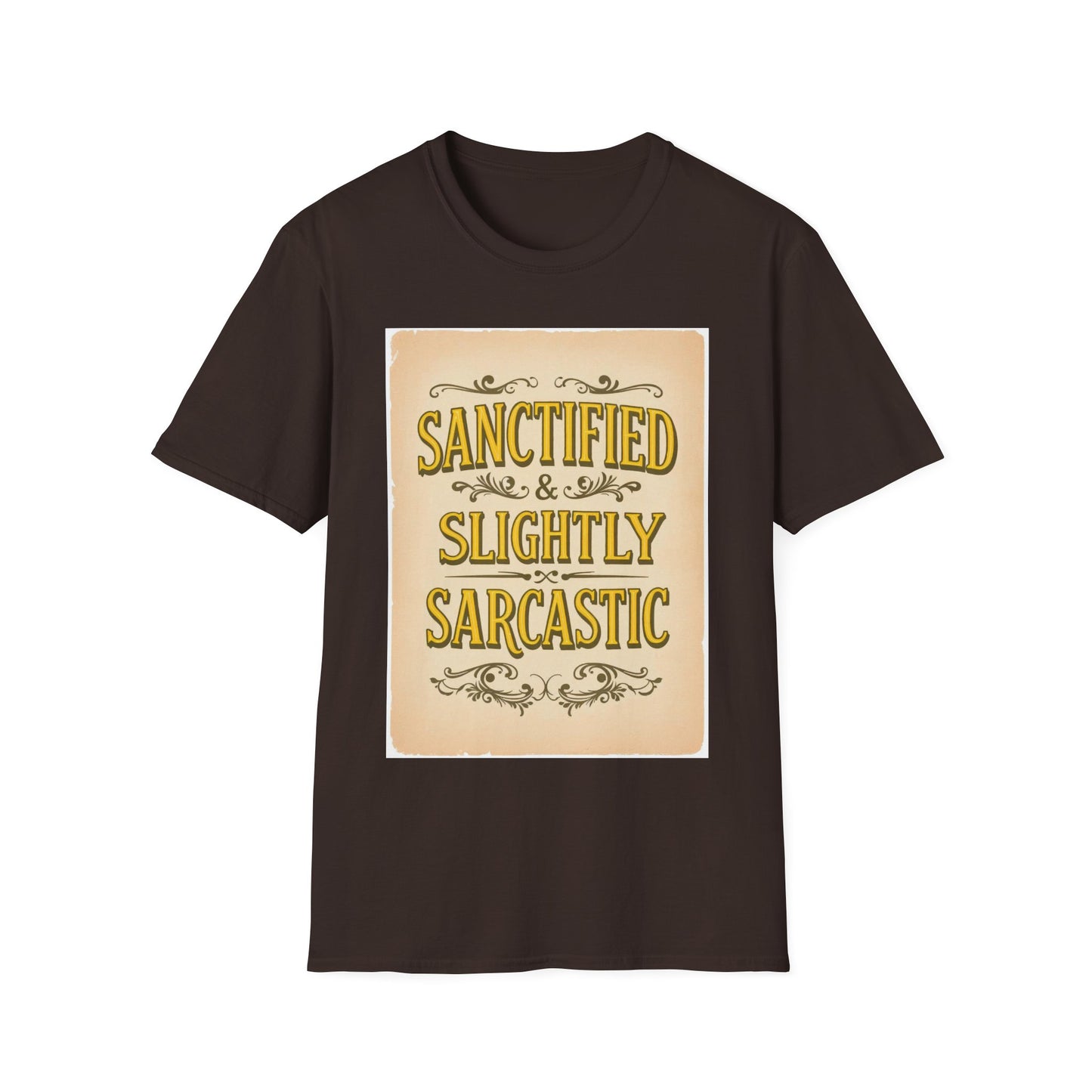 Sanctified & Slightly Sarcastic Unisex T-Shirt | Funny Graphic Tee for Everyday Wear, Gift for Friends, Humor Shirt, Casual Outfit, [...]