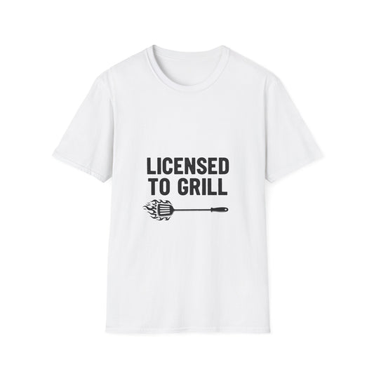 License to Grill - Unisex Softstyle T-Shirt