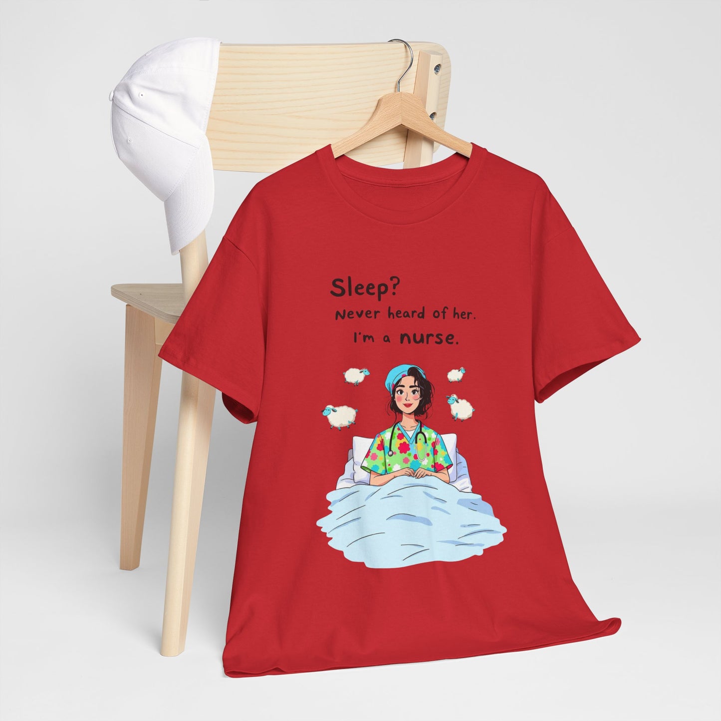 Nurse Humor Tee, Funny Unisex Cotton Shirt, Gift for Nurses, Healthcare Worker Apparel, Cute Nurse Gift Idea, Unique Gift for Nurse