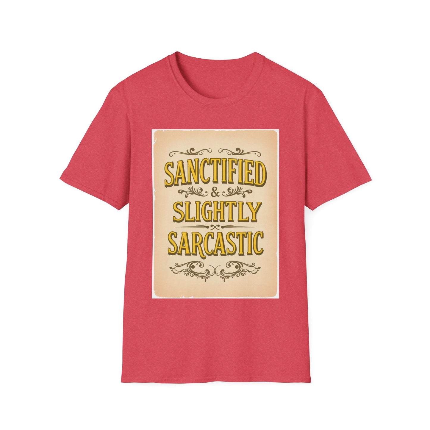 Sanctified & Slightly Sarcastic Unisex T-Shirt | Funny Graphic Tee for Everyday Wear, Gift for Friends, Humor Shirt, Casual Outfit, [...]