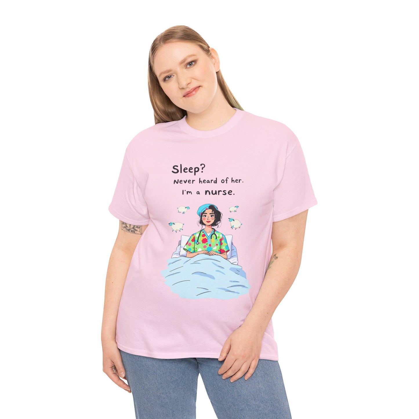 Nurse Humor Tee, Funny Unisex Cotton Shirt, Gift for Nurses, Healthcare Worker Apparel, Cute Nurse Gift Idea, Unique Gift for Nurse