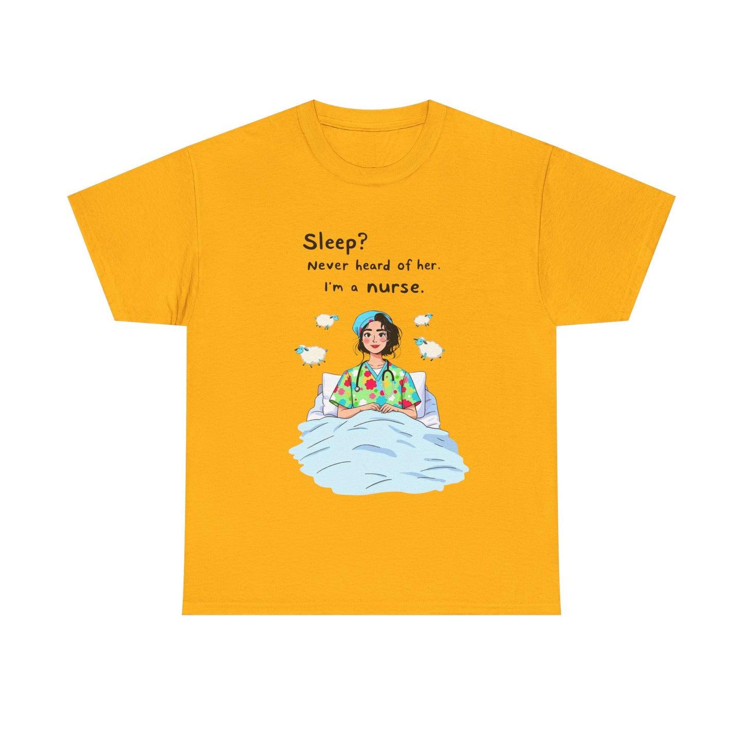 Nurse Humor Tee, Funny Unisex Cotton Shirt, Gift for Nurses, Healthcare Worker Apparel, Cute Nurse Gift Idea, Unique Gift for Nurse