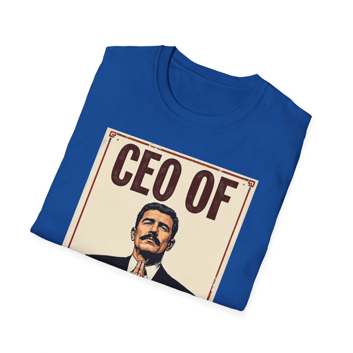 CEO of Amen Corner Unisex T-Shirt, Funny Gift for Men, Graphic Tee, Casual Wear, Unique Humor Shirt