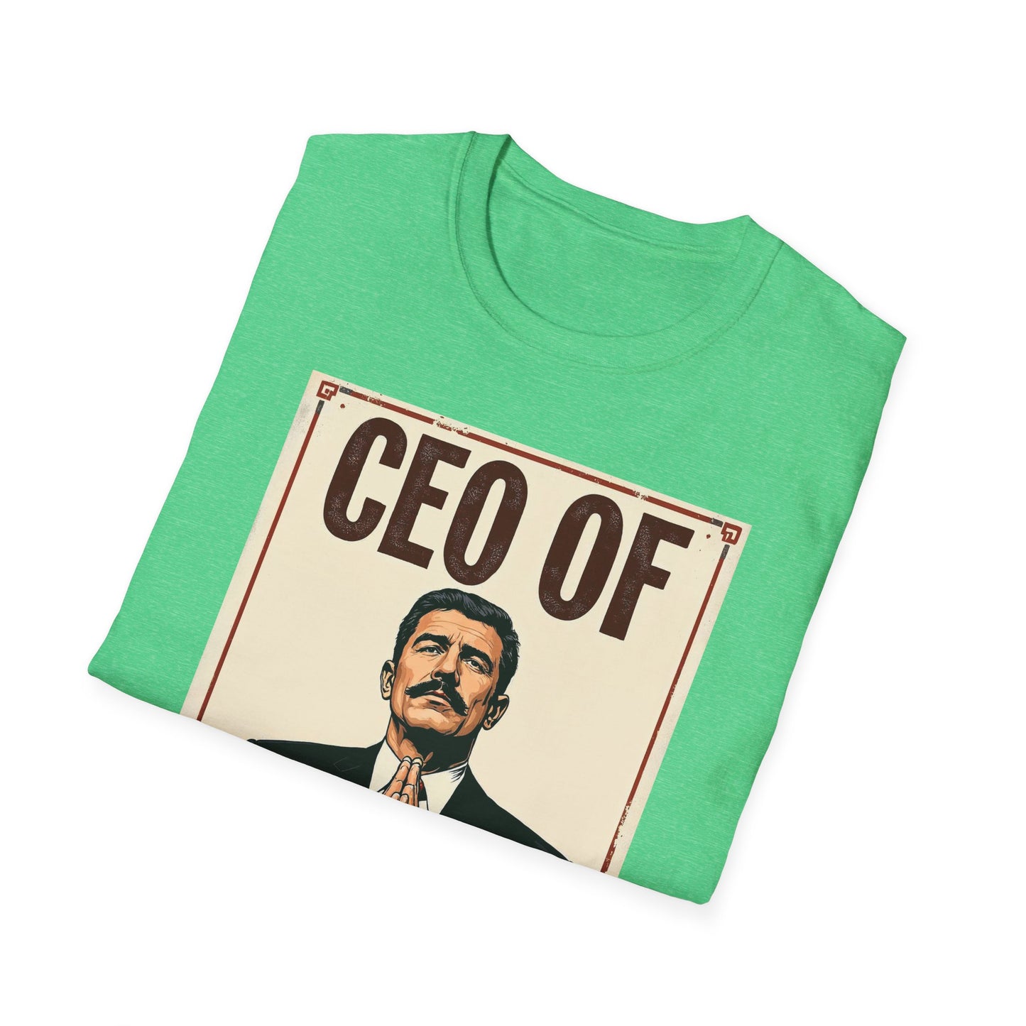 CEO of Amen Corner Unisex T-Shirt, Funny Gift for Men, Graphic Tee, Casual Wear, Unique Humor Shirt