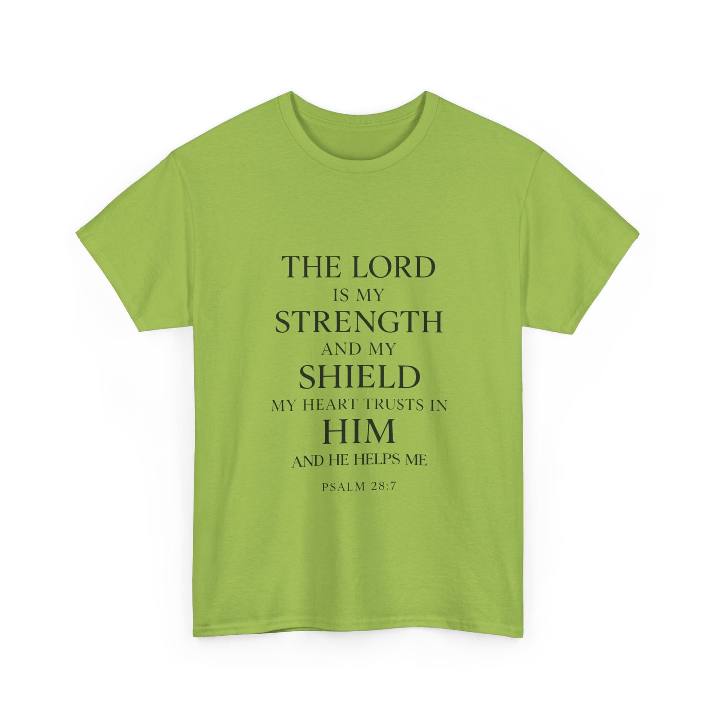 Inspirational Christian Unisex Heavy Cotton Tee | Faith Shirt, Bible Verse Tee, Spiritual Apparel, Everyday Wear, Gift for Believers
