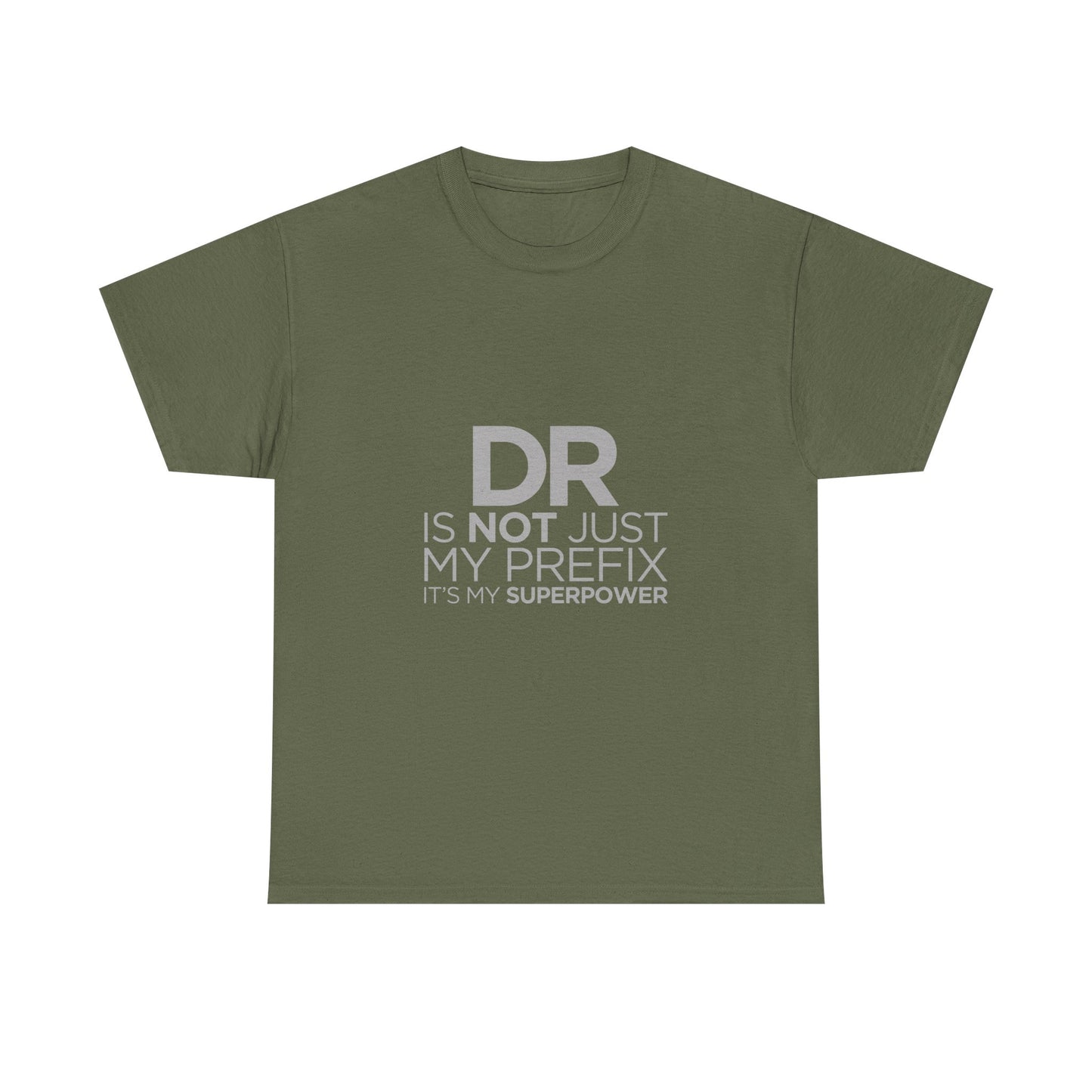 Doctor Superpower Tee | Unisex Heavy Cotton Shirt for Medical Professionals, Graduation Gift, Doctor Appreciation, Funny Gift