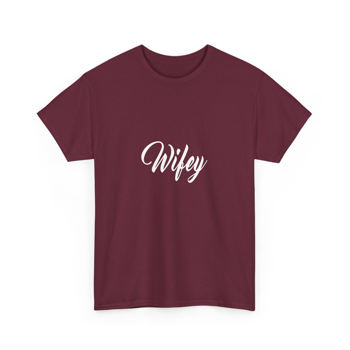 Wifey Unisex Cotton Tee - Cute Girlfriend Gift, Casual Fashion, Valentine's Day, Engagement, Wedding Party Tee