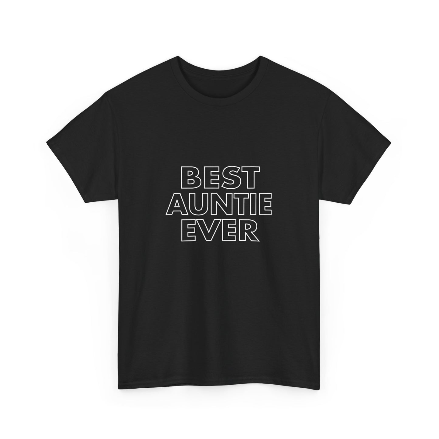 Best Auntie Ever Unisex Cotton Tee, Gift for Aunt, Cute Aunt Shirt, Mother's Day Gift, Family Tee, Everyday Casual Wear