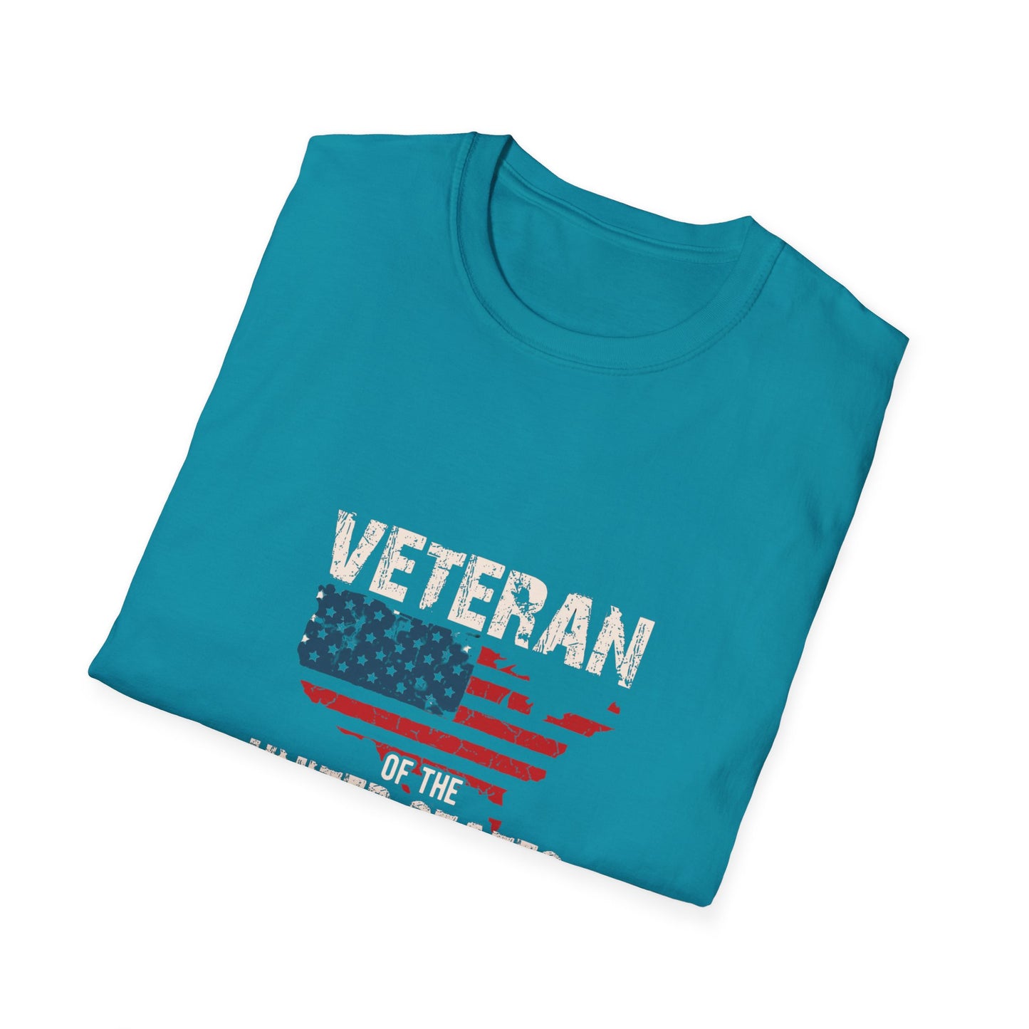 Patriotic Veteran T-Shirt for Proud Army Supporters, Military Appreciation Gift, Unisex Softstyle Tee, Memorial Day, Fourth of July, [...]