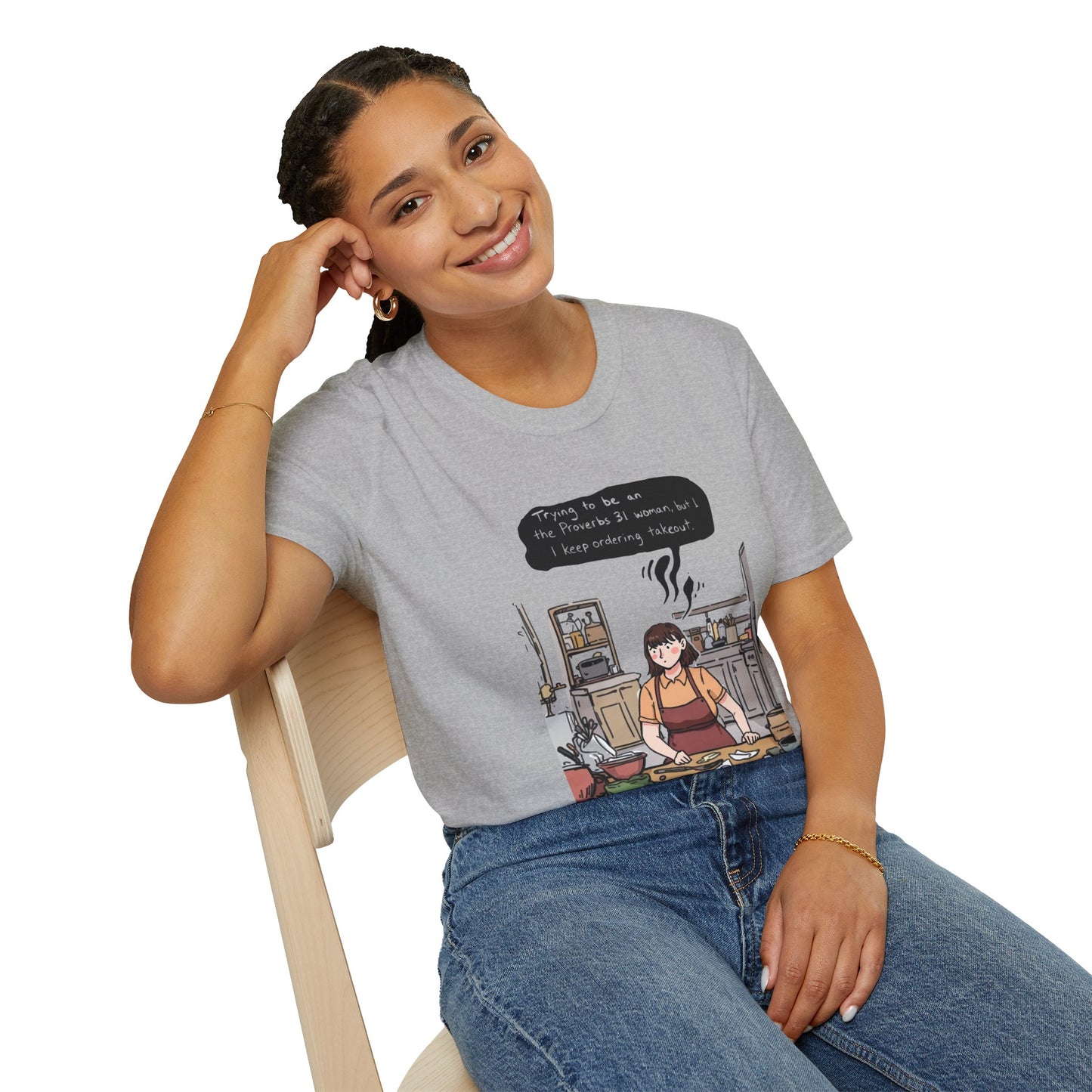 Culinary Humor T-Shirt - Cooking Gift, Funny Shirt, Foodie Apparel, Chef Tee, Unisex Kitchen Style