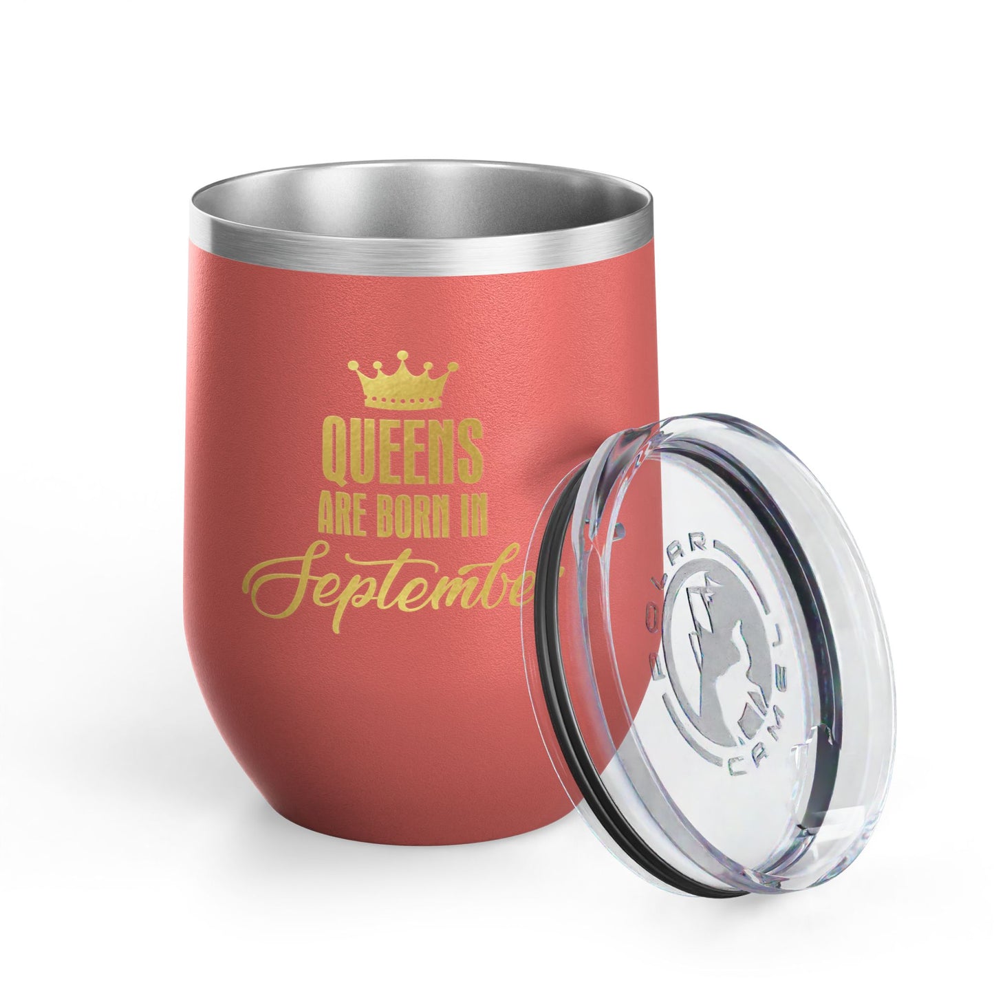 September Queens Wine Tumbler, 12oz | Birthday Gift for Her | Insulated Drinkware | Bachelorette Party Favor | Wine Lover Gift | [...]