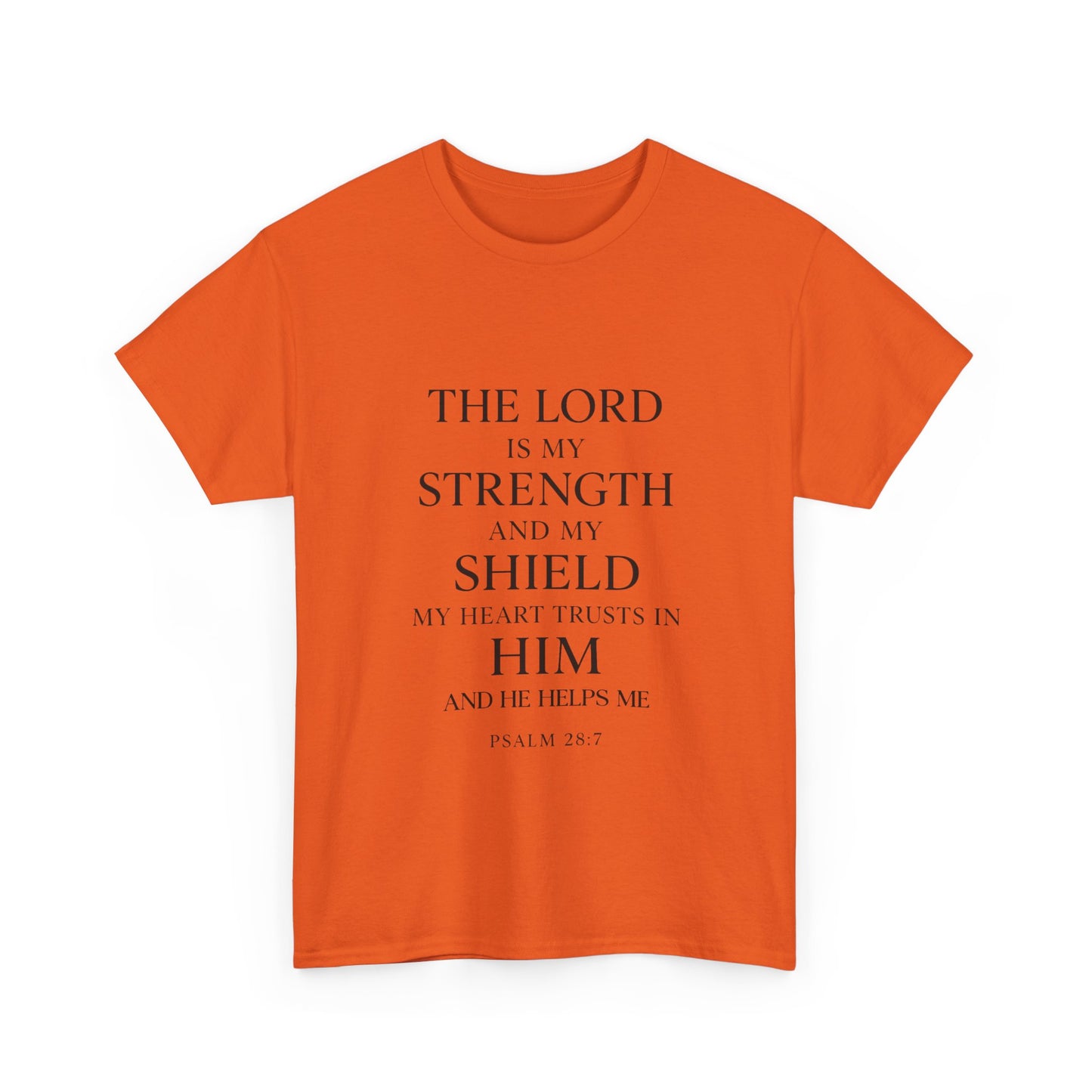 Inspirational Christian Unisex Heavy Cotton Tee | Faith Shirt, Bible Verse Tee, Spiritual Apparel, Everyday Wear, Gift for Believers