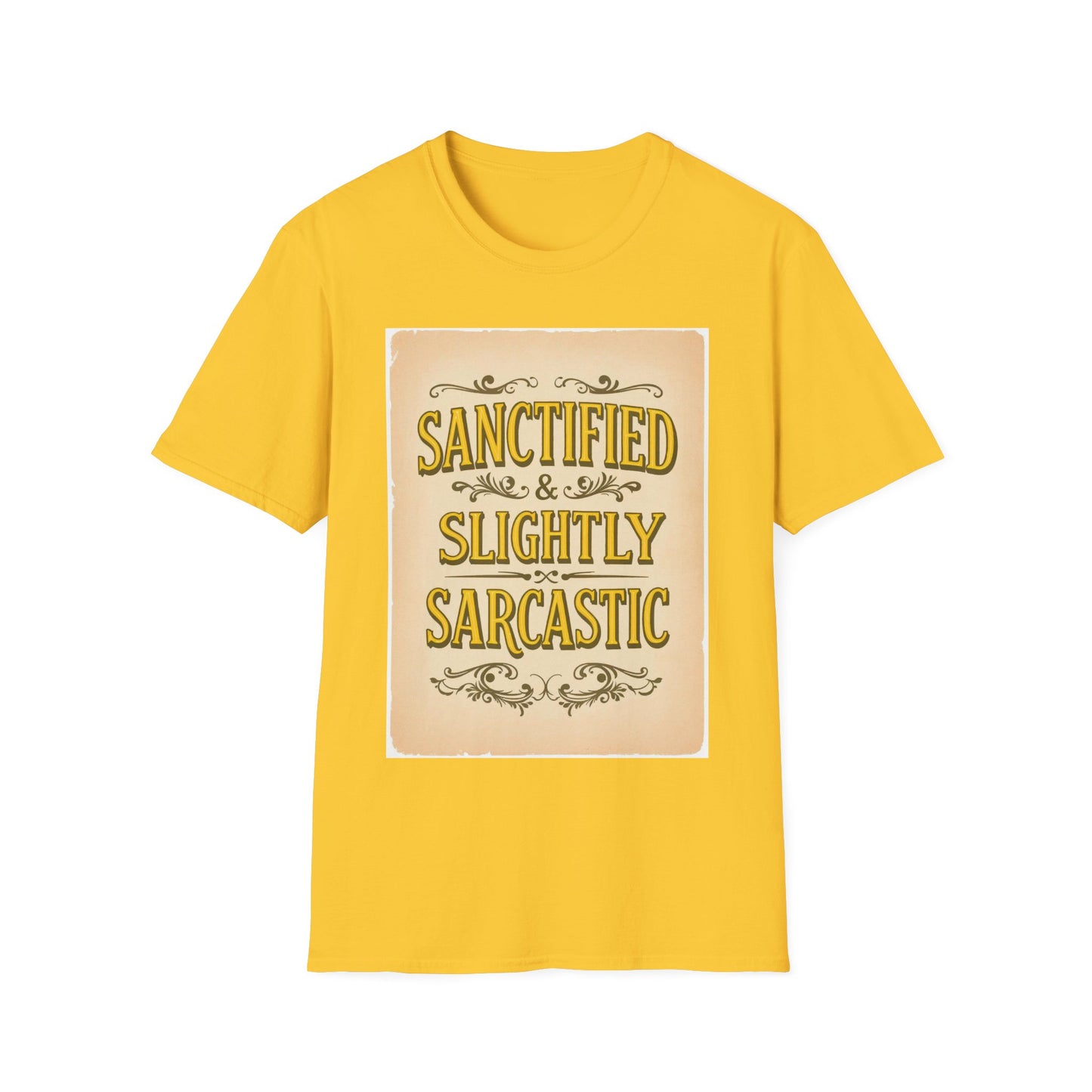 Sanctified & Slightly Sarcastic Unisex T-Shirt | Funny Graphic Tee for Everyday Wear, Gift for Friends, Humor Shirt, Casual Outfit, [...]