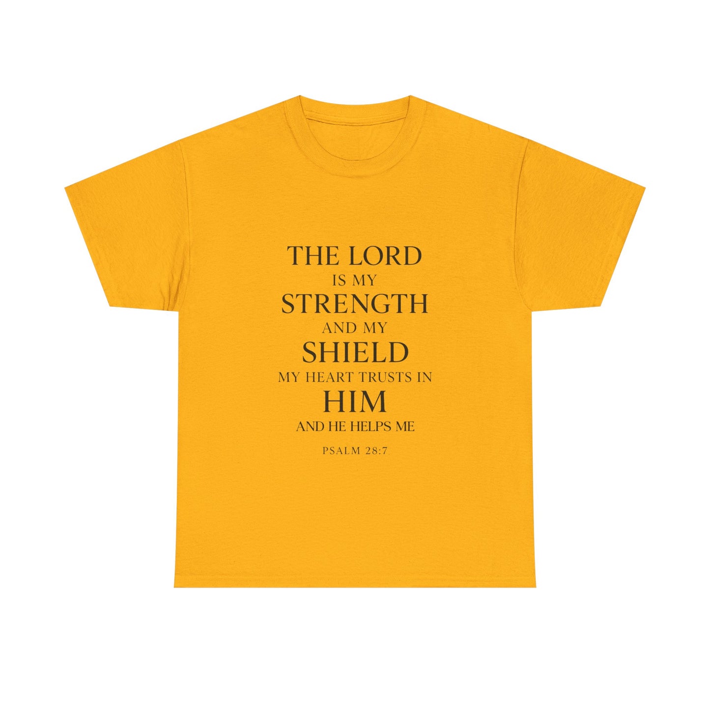 Inspirational Christian Unisex Heavy Cotton Tee | Faith Shirt, Bible Verse Tee, Spiritual Apparel, Everyday Wear, Gift for Believers