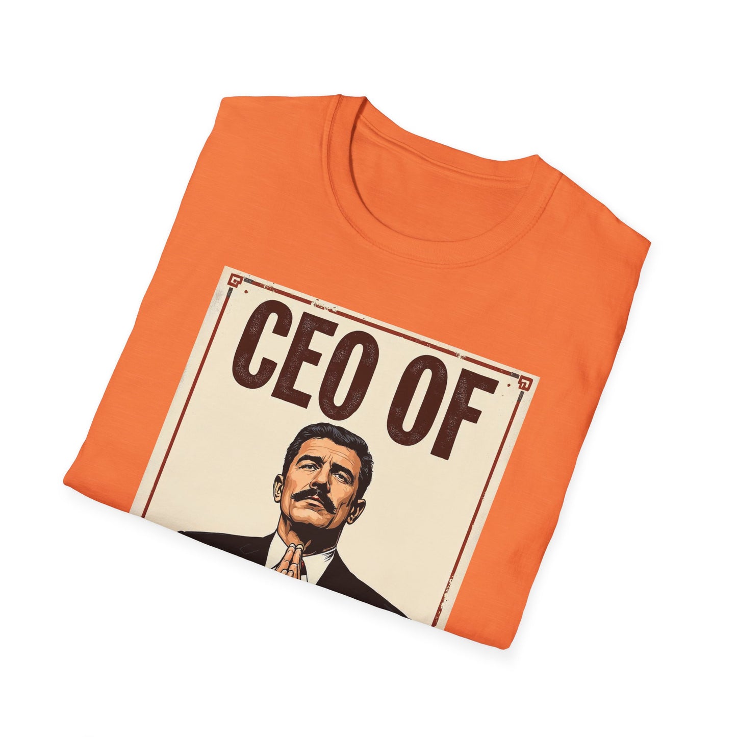 CEO of Amen Corner Unisex T-Shirt, Funny Gift for Men, Graphic Tee, Casual Wear, Unique Humor Shirt
