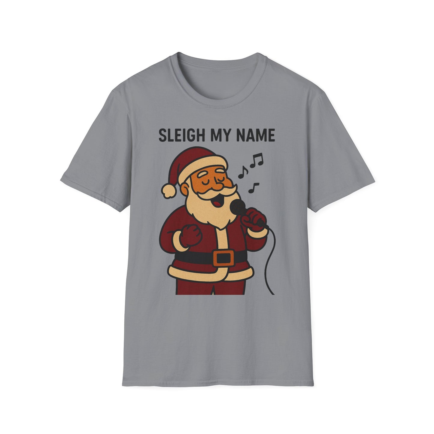 Santa Sleigh My Name Unisex T-Shirt