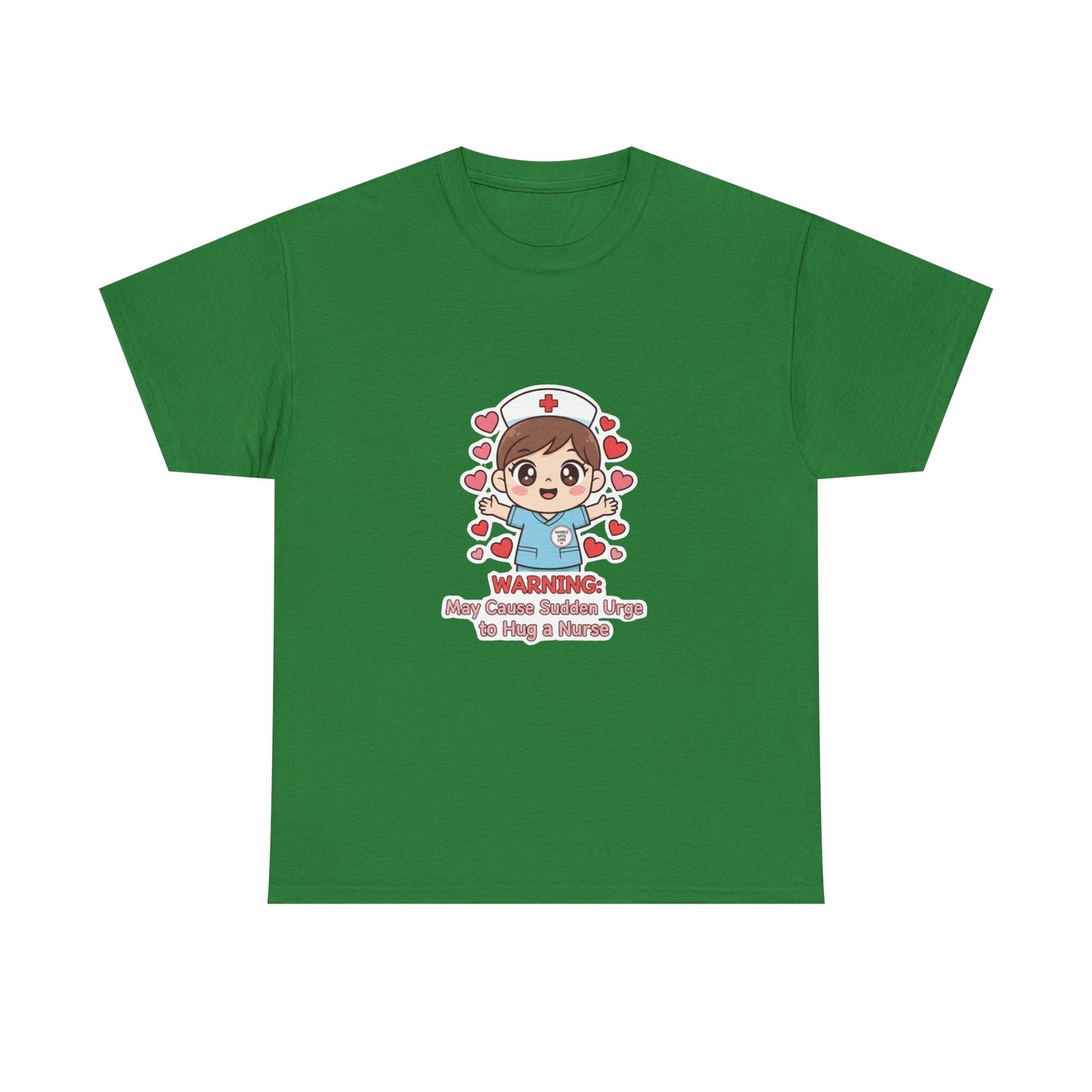 Nurse Humor Tee, Unisex Heavy Cotton Tee for Healthcare Workers, Cute Nurse Shirt, Gift for Nurses, Funny Medical Apparel, Casual T-Shirt
