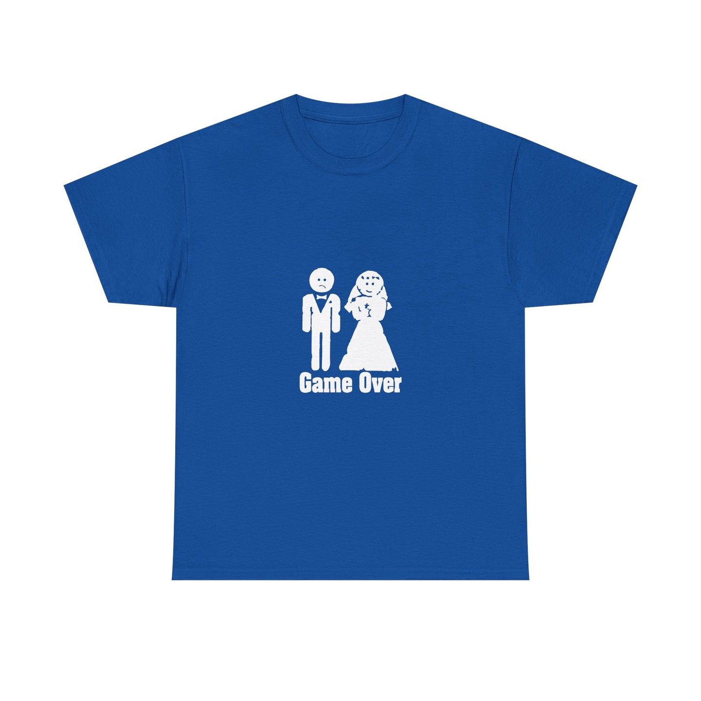 Game Over Wedding T-Shirt | Funny Bride & Groom Tee | Perfect for Couples, Engagement Party, Wedding Gifts, Anniversary