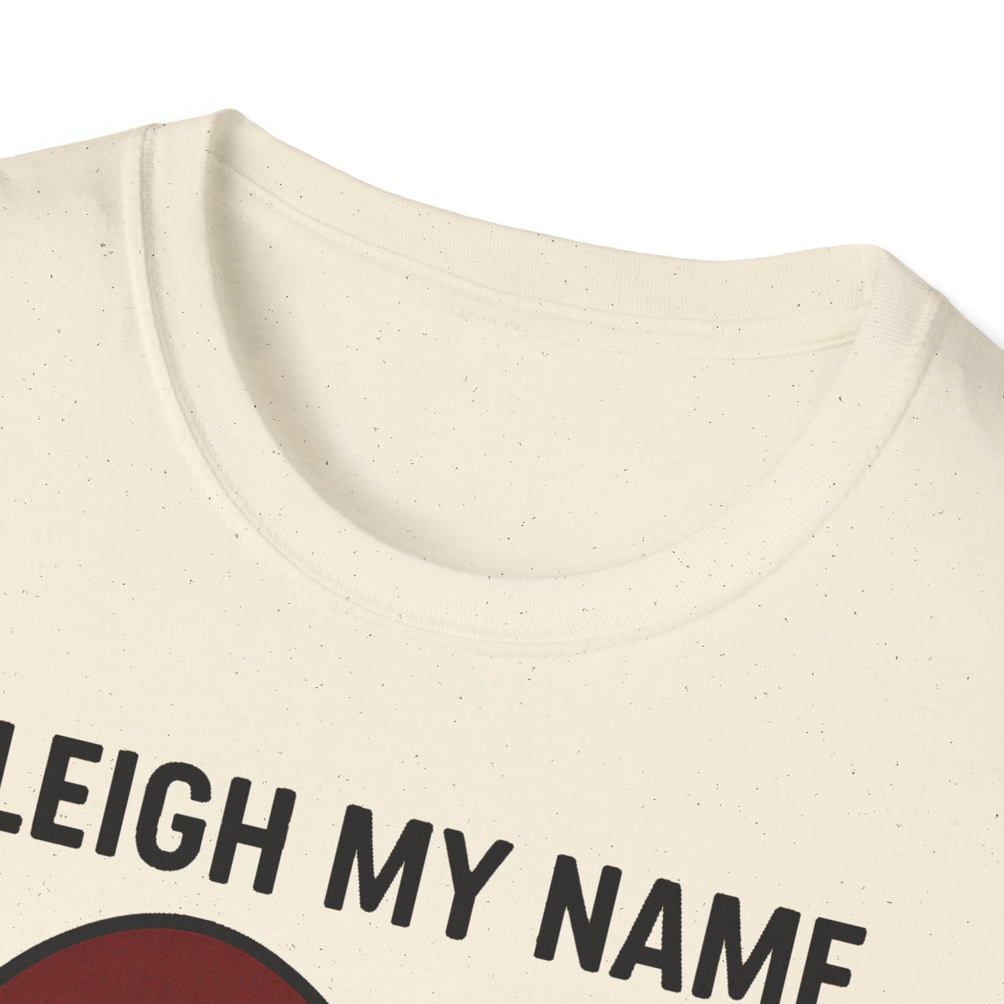 Santa Sleigh My Name Unisex T-Shirt