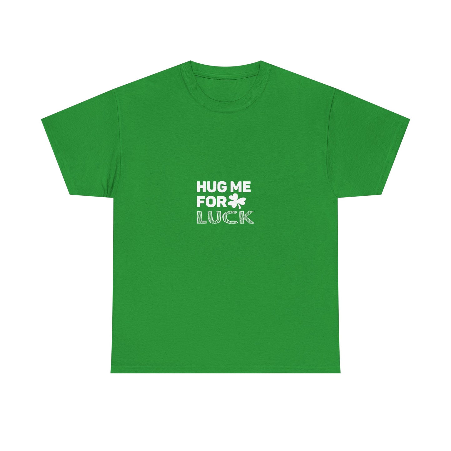 Lucky Hug Unisex Tee, Casual Wear, Gift for Friends, Good Luck Shirt, Birthday Gift, Positive Vibes