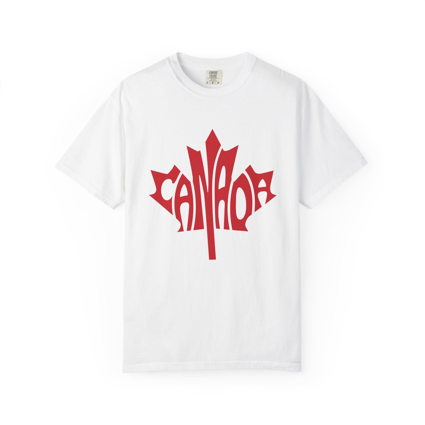 Canada Graphic T-Shirt, Unisex Tee, Garment-Dyed Style, Casual Wear, Summer Essentials, Canadian Pride, Unique Gift Idea