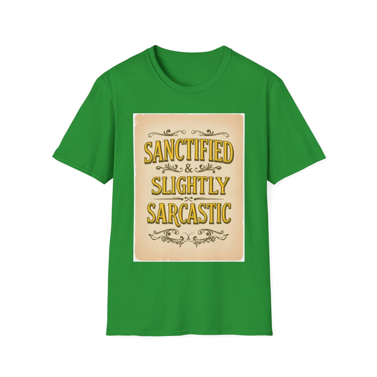 Sanctified & Slightly Sarcastic Unisex T-Shirt | Funny Graphic Tee for Everyday Wear, Gift for Friends, Humor Shirt, Casual Outfit, [...]