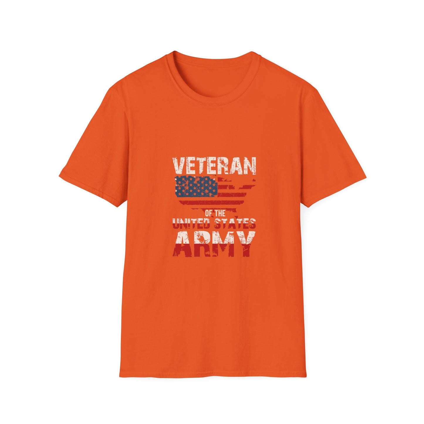 Patriotic Veteran T-Shirt for Proud Army Supporters, Military Appreciation Gift, Unisex Softstyle Tee, Memorial Day, Fourth of July, [...]