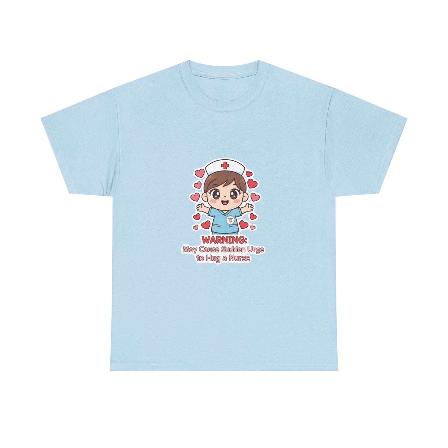 Nurse Humor Tee, Unisex Heavy Cotton Tee for Healthcare Workers, Cute Nurse Shirt, Gift for Nurses, Funny Medical Apparel, Casual T-Shirt
