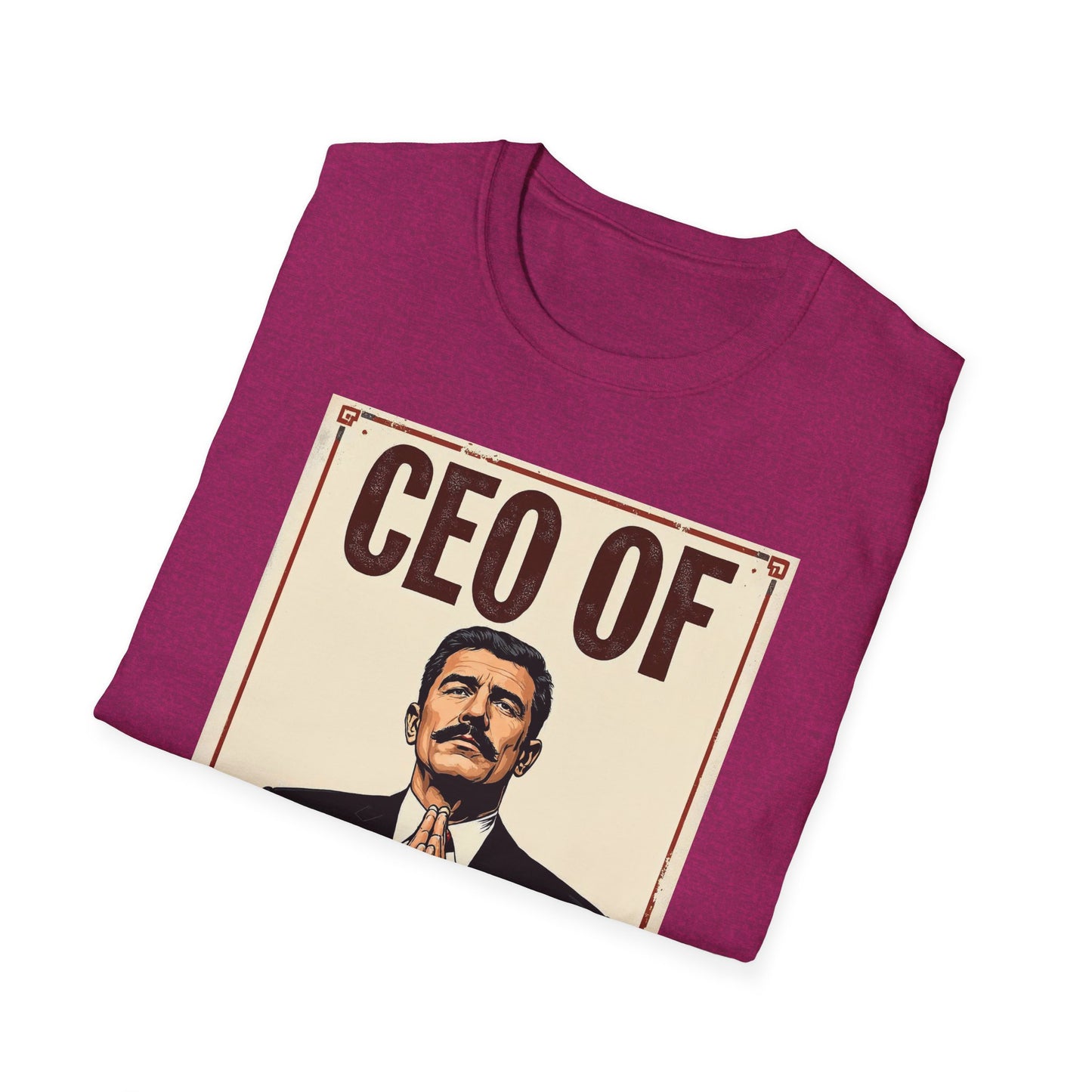 CEO of Amen Corner Unisex T-Shirt, Funny Gift for Men, Graphic Tee, Casual Wear, Unique Humor Shirt