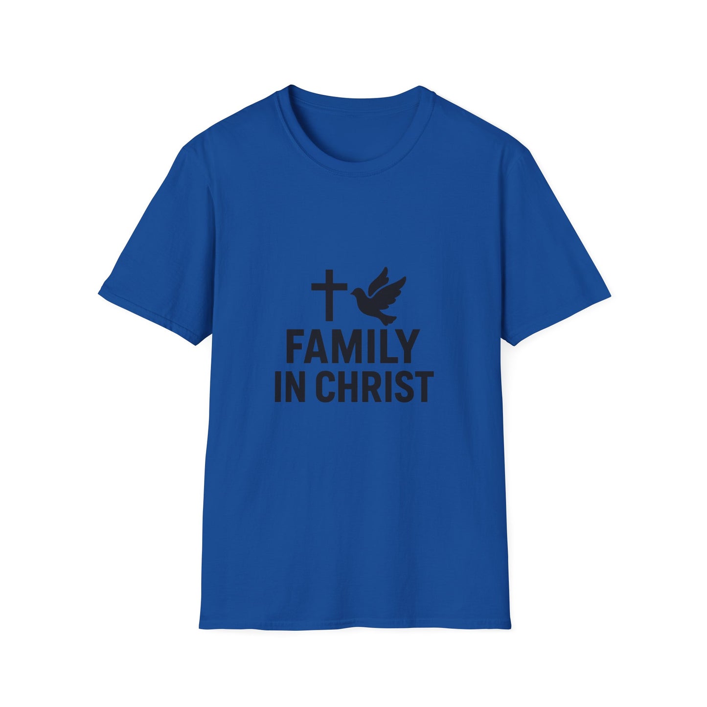 Faith-Inspired Family T-Shirt, Christian Gift, Unisex Tee for Family Events, Church Outfits, Religious Apparel