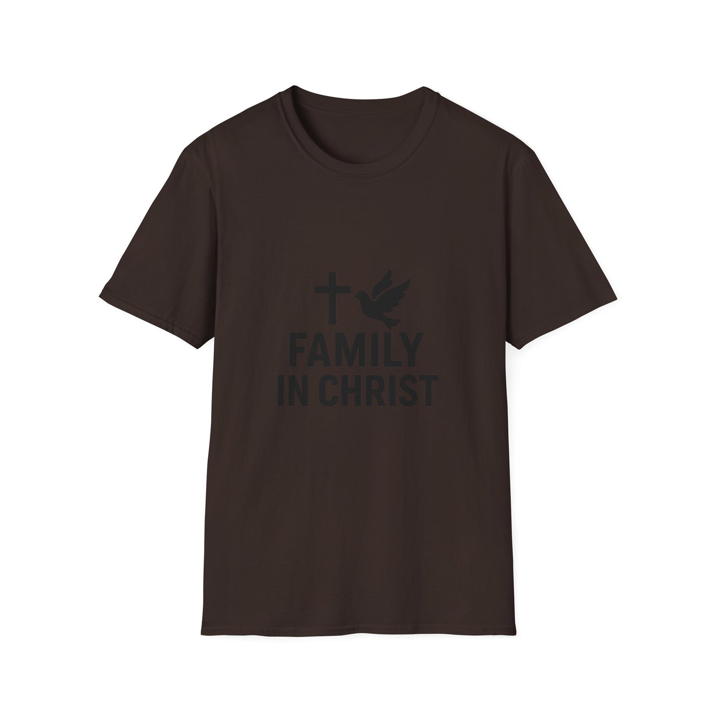 Faith-Inspired Family T-Shirt, Christian Gift, Unisex Tee for Family Events, Church Outfits, Religious Apparel