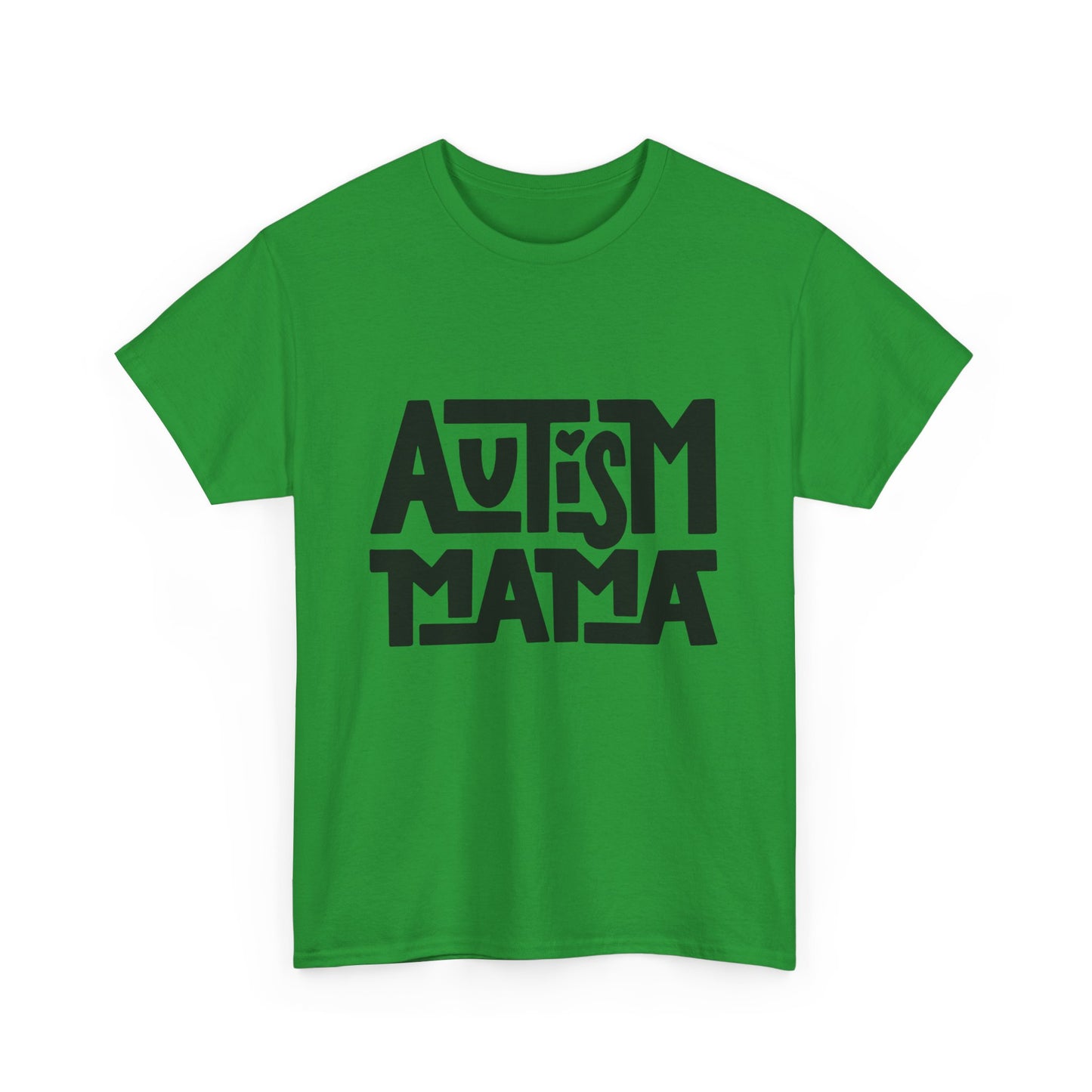 Autism Mama Heavy Cotton Tee | Supportive Unisex Shirt, Meaningful Gift for Autism Awareness, Casual Wear, Everyday Comfort, Gift for Moms