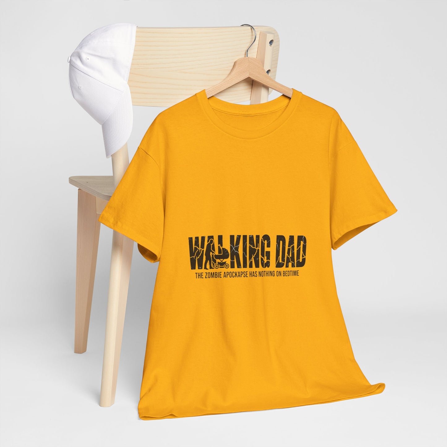 Walking Dead/Dad Funny - Unisex Heavy Cotton Tee for DADs
